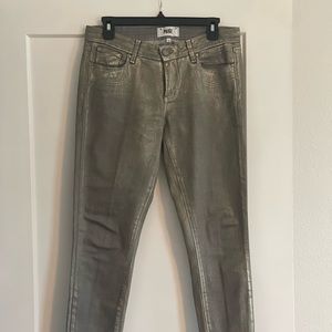 Paige Denim Metallic Jeans